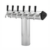 Thumbnail image #1 for Perlick 6-Faucet Winged Tee Countertop Glycol-Cooled Draft Beer Tower