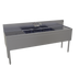 Thumbnail image #1 for Glastender 72-Inch Three-Compartment Underbar Sink Unit with Left and Right Drainboards