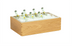 Thumbnail image #1 for Cal-Mil Sydney Oak Wood Ice Housing with Polycarbonate Pan and Liner