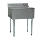 Thumbnail image #1 for Eagle Group 2200 Series B12IC-22 Underbar Ice Bin/Cocktail Unit, 12 x 24 in., 25 lb. Capacity, Sliding Cover, Without Cold Plate