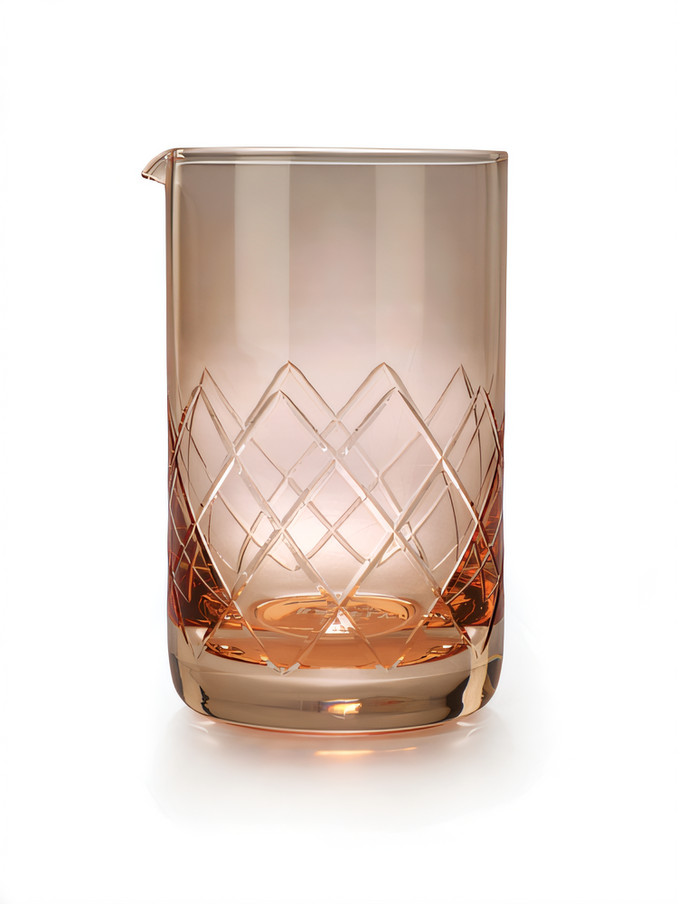 Product image #1 for Barfly 17 oz Rose Mixing Glass with Pouring Spout and Weighted Base