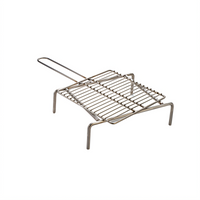 Trento Small Tuscan Grill with Support, 10 x 10 Inches