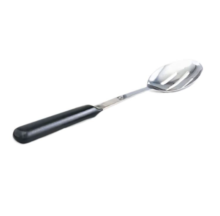 Product image #1 for Kool-Touch® 12-Inch Slotted Stainless Steel Buffet Serving Spoon