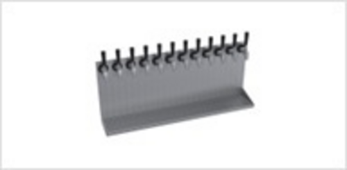 Product image #1 for Krowne Wall Mounted Drip Tray for 14 Faucets, 48-Inch Brushed Stainless Steel