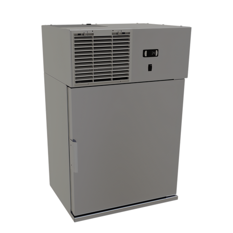 Product image #1 for Glastender 24-Inch Wall-Mount Refrigerator with Right-Hinged Stainless Steel Door, 3.9 Cu. Ft.