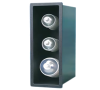 Vollrath Flush Mount 3-Stack Dome Lid Holder, Vertical