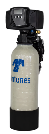 Antunes Commercial Point-of-Use Water Softener System, 6 Inch Wide x 27 Inch High, 120V
