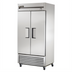 Thumbnail image #1 for True Two-Section Reach-In Freezer, -10°F, Stainless Steel Doors, Self-Contained Bottom-Mounted