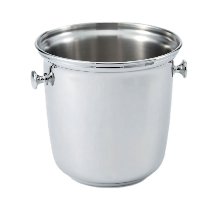 Product image #1 for Vollrath Double Bottle Non-Insulated Wine/Champagne Bucket with Side Knob Handles, 18/10 Stainless Steel