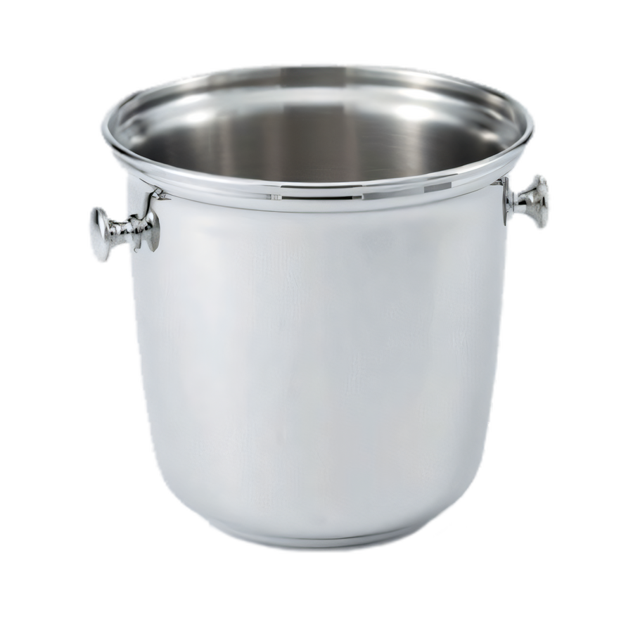 Product image #1 for Vollrath Double Bottle Non-Insulated Wine/Champagne Bucket with Side Knob Handles, 18/10 Stainless Steel