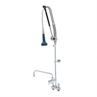 EverSteel DuraPull Deck Mount Pull-Down Pre-Rinse Add-On Faucet with 12-Inch Swing Nozzle and 4-Inch Centers