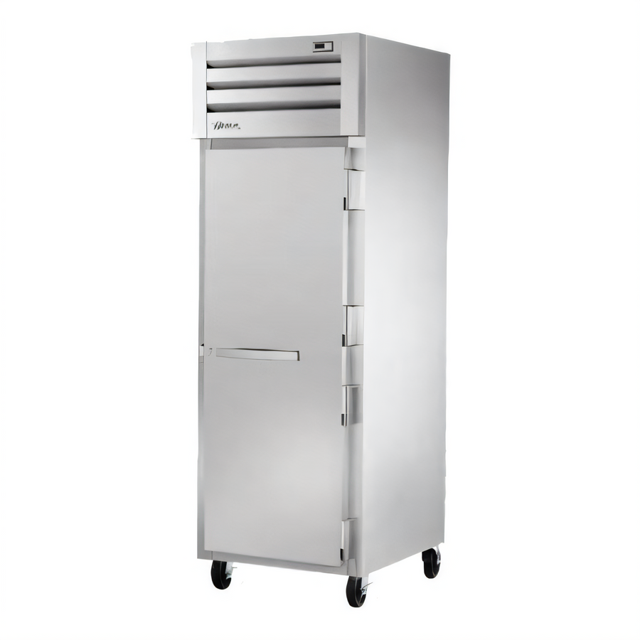 Product image #1 for True Spec Series One-Section Reach-In Solid Swing Door Freezer, 24 - 37 Cu. Ft., Stainless Steel Front, Aluminum Sides, -10°F