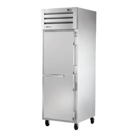 True Spec Series One-Section Reach-In Solid Swing Door Freezer, 24 - 37 Cu. Ft., Stainless Steel Front, Aluminum Sides, -10°F