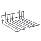 Thumbnail image #1 for Metro SmartWall IWA-12K4 Large Utensil Holder, 10-3/8"W x 10-1/2"D, Gray Epoxy-Coated Finish