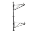 Thumbnail image #1 for Eagle Group Adjustable Post Wire Wall Mount Prepackaged End Unit for 14-Inch Shelves