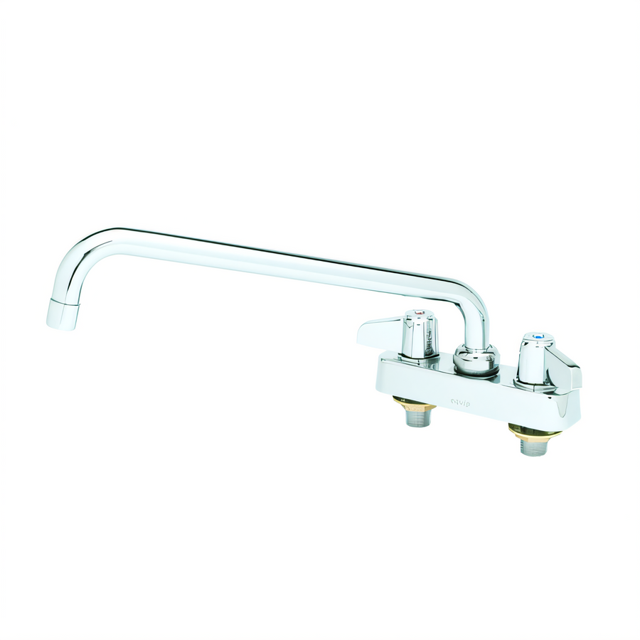 Product image #1 for equip 4-Inch Centers Deck-Mount Workboard Faucet with 12-Inch Swing Nozzle
