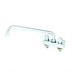 Thumbnail image #1 for equip 4-Inch Centers Deck-Mount Workboard Faucet with 12-Inch Swing Nozzle