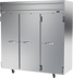 Thumbnail image #1 for Beverage-Air Horizon Series Three-Section Reach-In Refrigerator, 71.52 Cu. Ft., Solid Doors, Top-Mounted Self-Contained