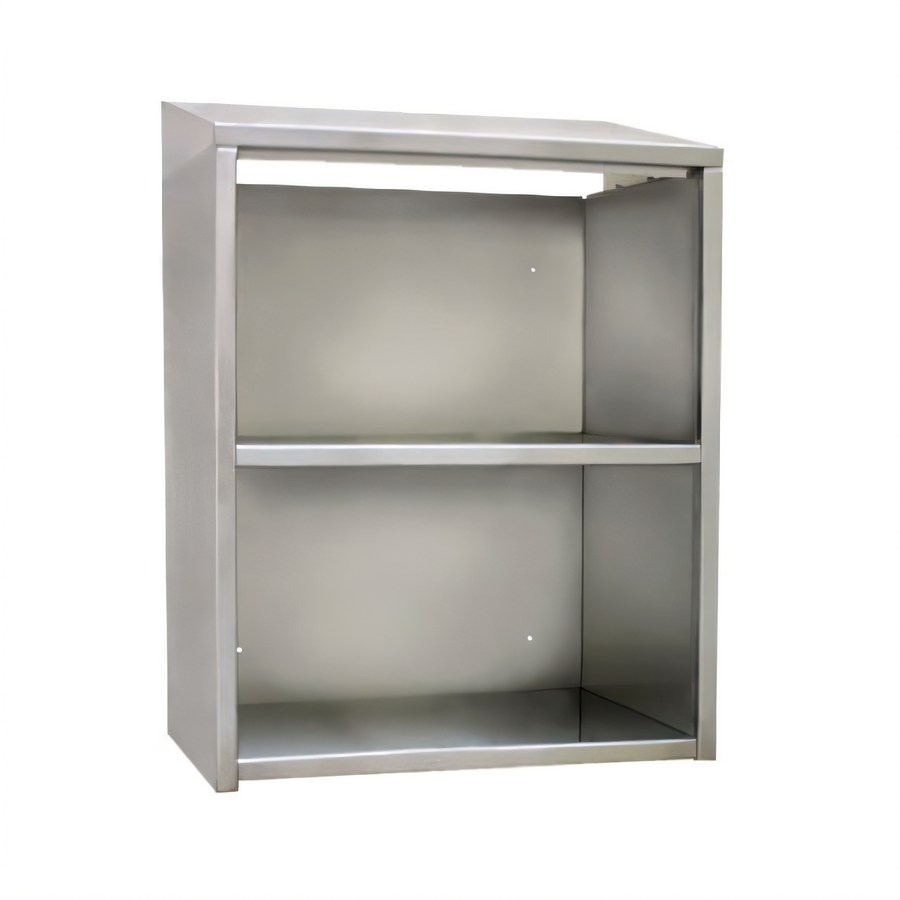 Product image #1 for Glastender Open Front Stainless Steel Wall-Mount Cabinet, 36 x 15 x 32 Inches