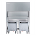 Thumbnail image #1 for ITV Ice Makers SCD-1800 60-Inch Ice Storage Bin with Carts, 1,790 lb Capacity