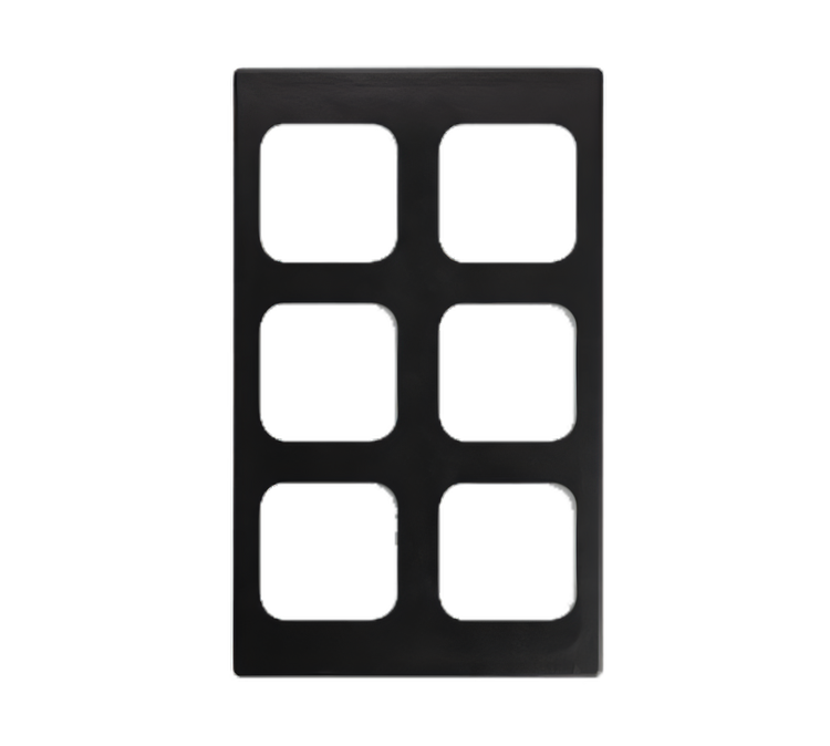 Product image #1 for Vollrath Miramar 12 x 20 Template Adapter Plate for 6 40003 Decorative Pans