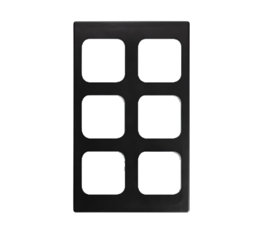 Product image #1 for Vollrath Miramar 12 x 20 Template Adapter Plate for 6 40003 Decorative Pans