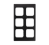 Thumbnail image #1 for Vollrath Miramar 12 x 20 Template Adapter Plate for 6 40003 Decorative Pans