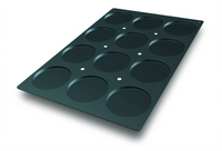 Silikomart 12-Disc Silicone Pastry Mold, 4.72-Inch Diameter