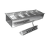 Thumbnail image #1 for Eagle SGDI-5-240T-D 5-Well Electric Drop-In Hot Food Well Unit with Drain