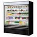 Thumbnail image #1 for Turbo Air 92-7/8-Inch Vertical Air Curtain Open Display Merchandiser, 45.2 Cu. Ft., Self-Contained Refrigeration, Black