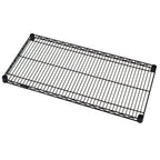 Thumbnail image #1 for Quantum 1248BK Wire Shelf, 48"W x 12"D, Black Epoxy-Coated