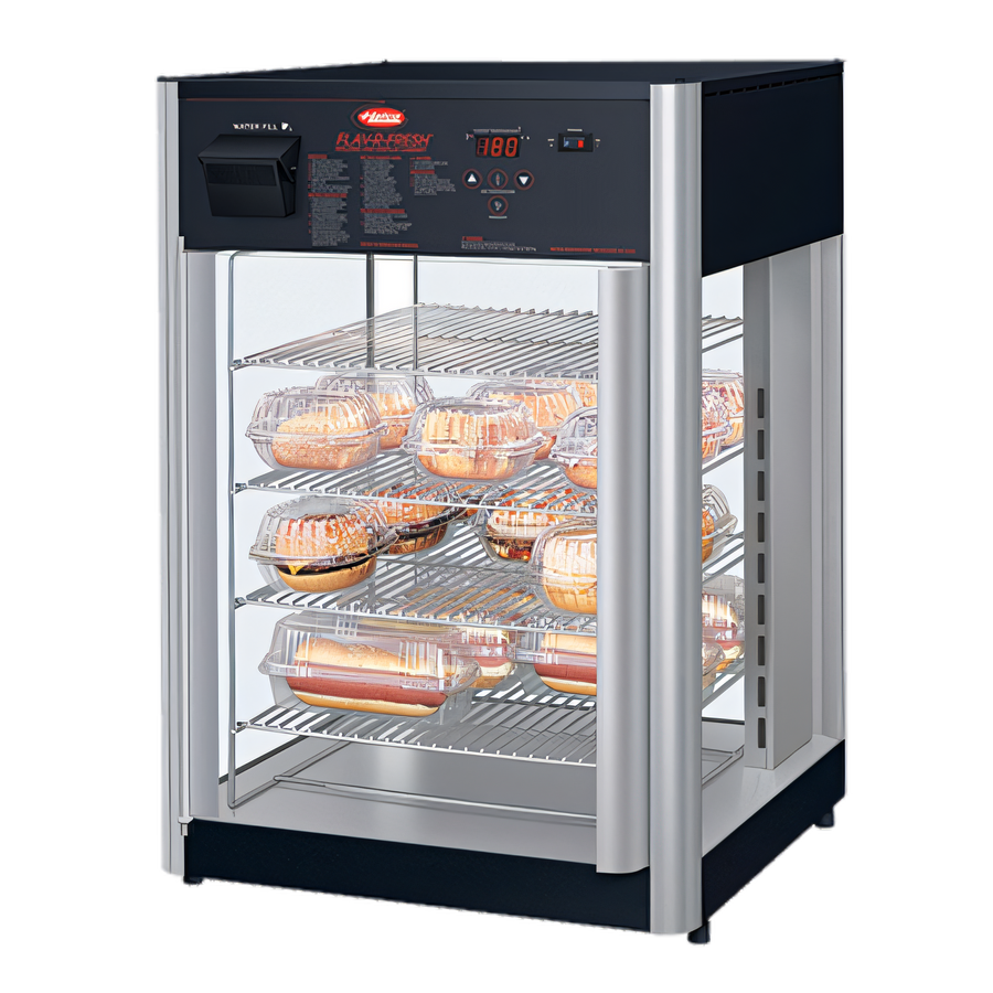 Product image #1 for Hatco Flav-R-Fresh® Countertop Hot Food Holding & Display Cabinet, Single Door, 4-Shelf Rack