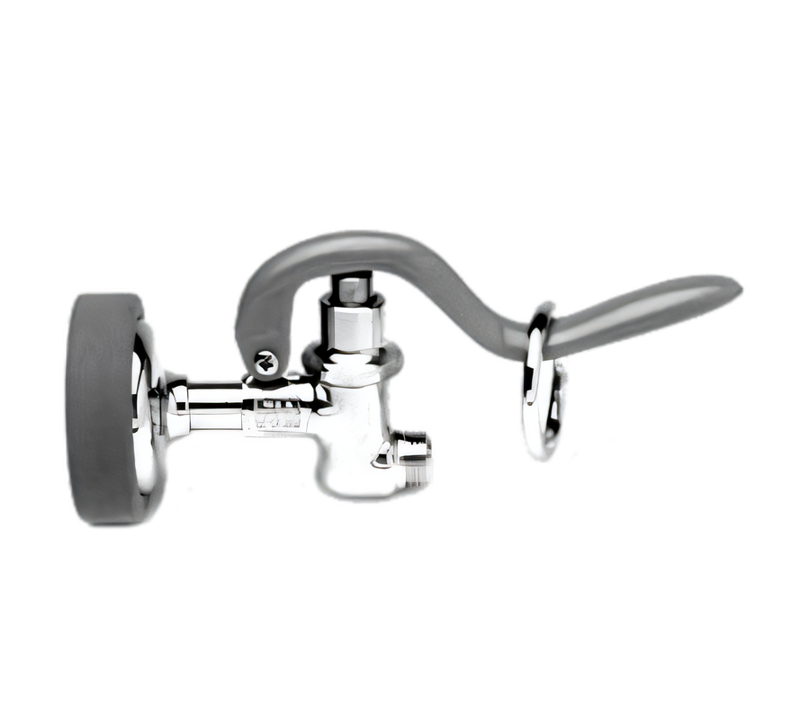 Product image #1 for T&S Brass Pre-Rinse Spray Valve Assembly, 1.15 GPM, Chrome-Plated Brass, Master Pack of 12