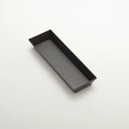 Thumbnail image #1 for American Metalcraft HCLP12 Rectangular Hard Coat Anodized Aluminum Long Pizza Pan, 12 x 4 x 1 5/8 Inch Case of 12