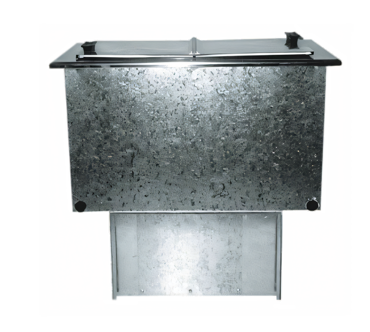 Product image #1 for Delfield N225P-LK Self-Contained Drop-In Ice Cream Dipping Freezer, 6-Gallon, Stainless Steel Lid