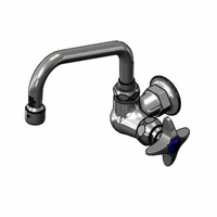 T&S Brass B-0212-F05 Single-Hole Single-Temperature Wall-Mount Pantry Faucet with 6-Inch Swing Nozzle