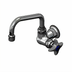 Thumbnail image #1 for T&S Brass B-0212-F05 Single-Hole Single-Temperature Wall-Mount Pantry Faucet with 6-Inch Swing Nozzle