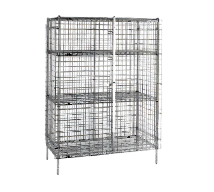 Product image #1 for Metro Super Erecta Stationary Stainless Steel Wire Security Cage