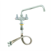 Advance Tabco K-64 Heavy Duty Manual Faucet with 8-Inch Swing Spout, Lead Free