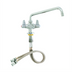 Thumbnail image #1 for Advance Tabco K-64 Heavy Duty Manual Faucet with 8-Inch Swing Spout, Lead Free