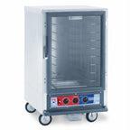 Thumbnail image #1 for Metro C5 C515-PFC-L Half-Height Mobile Proofing Cabinet, Non-Insulated, Clear Polycarbonate Door, 17 Full-Size Pan Capacity