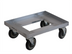 Thumbnail image #2 for Aluminum Glass Rack / Milk Crate Dolly for One 13 x 19 Crate
