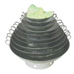 Thumbnail image #1 for Town Equipment Cantonese 34730 30-Inch Hand-Hammered Steel Wok with Two Riveted Handles