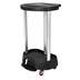 Thumbnail image #1 for Rubbermaid Commercial Premium Hands-Free Linen Hamper Laundry Cart, Black