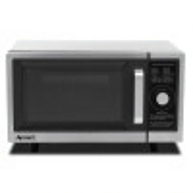 Product image #1 for Adcraft 1000 Watt Commercial Countertop Microwave Oven with Dial Control, Stainless Steel, 1.0 Cu. Ft.