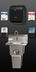 Thumbnail image #1 for MicroGard Touch-Free Handwashing System with Waste Receptacle and End Splashes, 304 Stainless Steel
