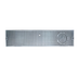Thumbnail image #1 for 8 x 33 Inch Surface Mount Stainless Steel Drip Tray Trough with Integral Glass Rinser