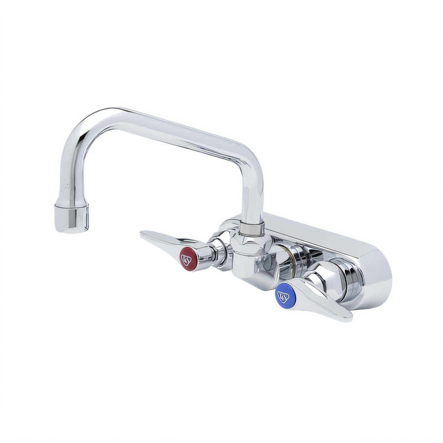 Product image #1 for T&S Brass 4-Inch Center Wall-Mount Workboard Faucet with 6-Inch Swing Nozzle