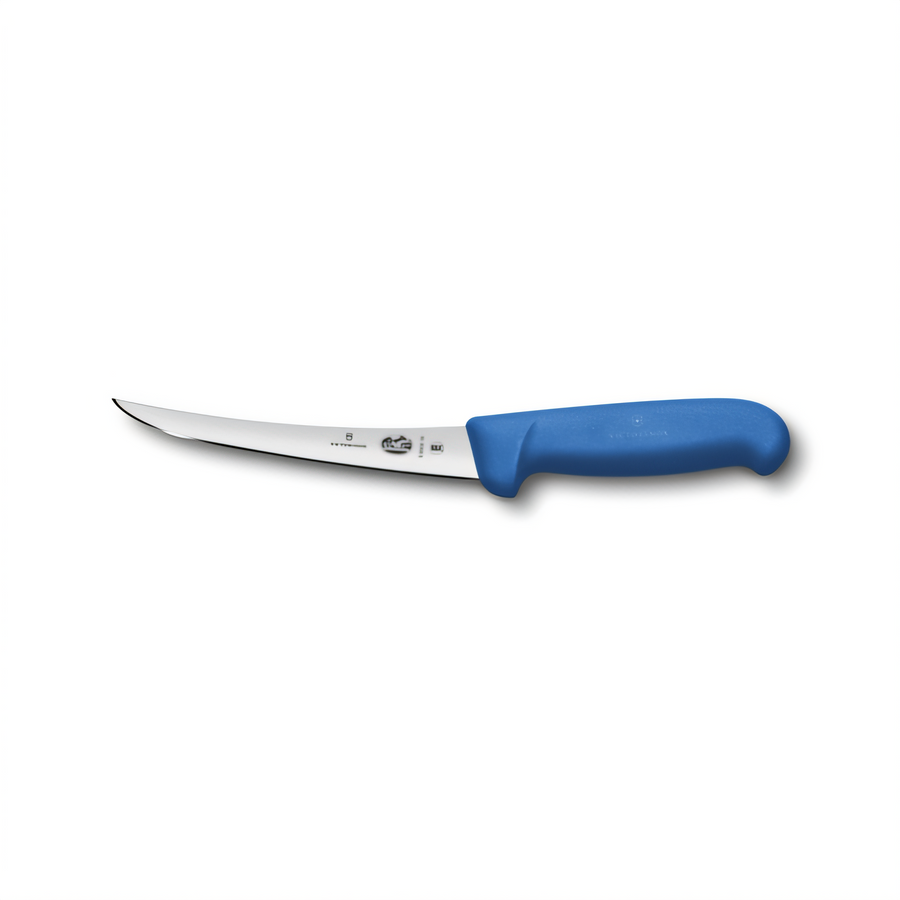 Product image #1 for Victorinox Fibrox HACCP 6-Inch Curved Semi-Stiff Boning Knife with Blue Fibrox Handle