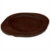 Thumbnail image #1 for Winco Round Wood Underliner for CAST-8 Cast Iron Cookware